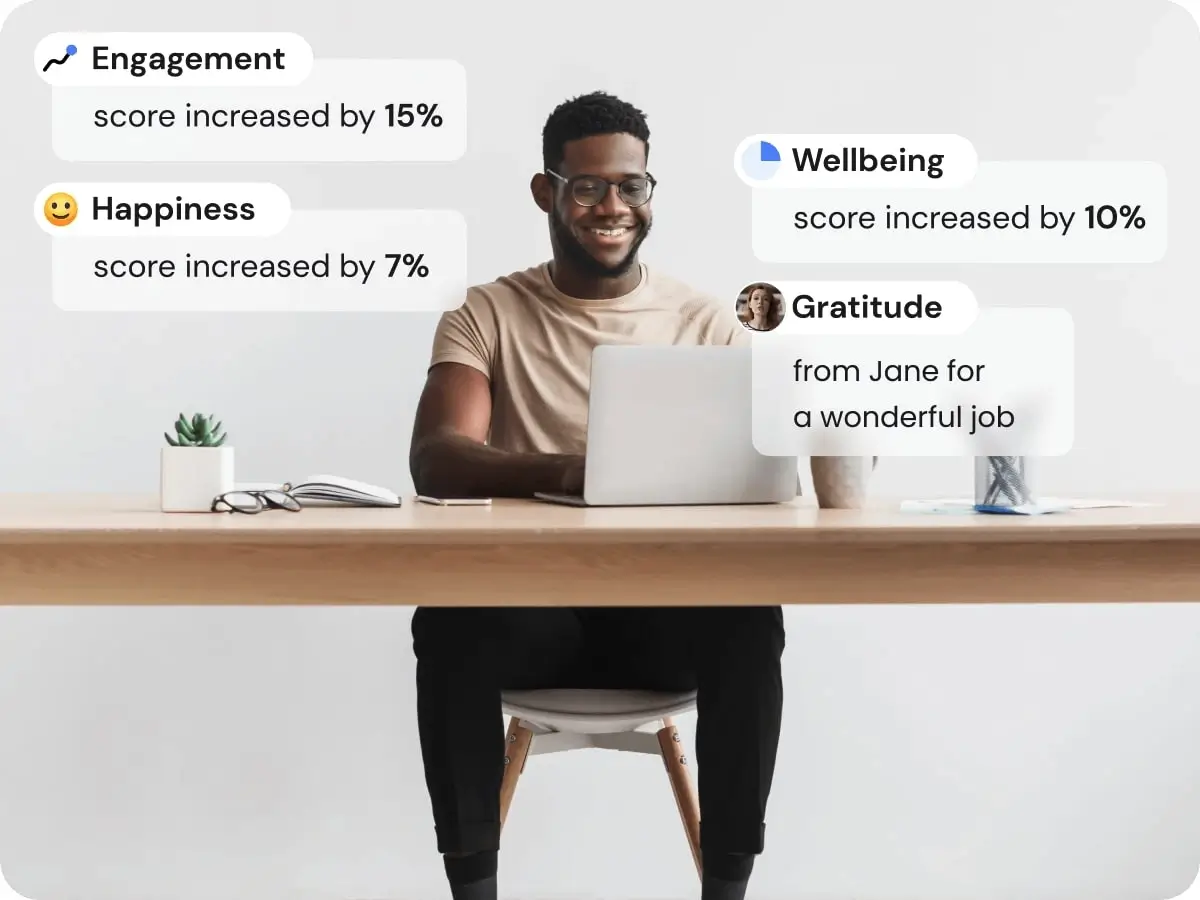 man with a laptop